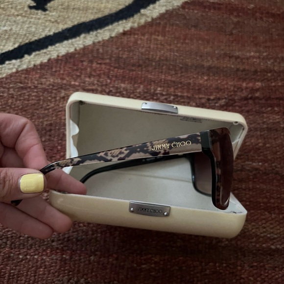 Jimmy Choo snake print sunglasses - Picture 2 of 4